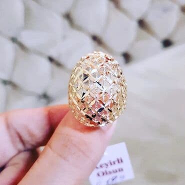 qedimi uzukler: Toy, Üzük, Sarı qızıl, 585 Əyar, Qaşsız — 4