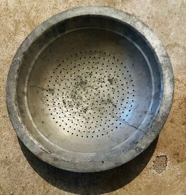 Блюда для тортов и сладостей: Миски, Набор из 6 шт., цвет - Синий, Фарфор, СССР — 15