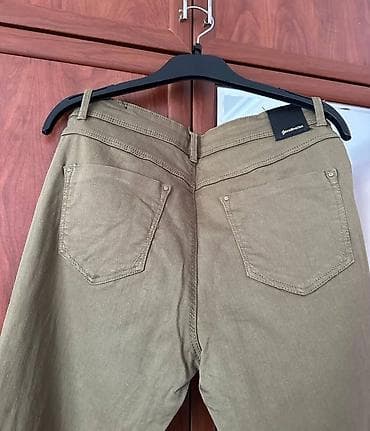 Şalvar, Stradivarius, S, M, rəng - Yaşıl — 4