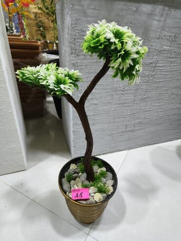 guldan: Süni dekorativ bitkilər – saksıda - Model 1: Top şəklində sıx — 3