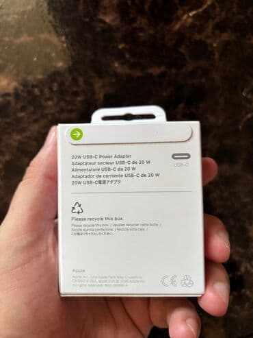ayfon adapter: Adapter Apple, 20 Vt, Yeni — 2