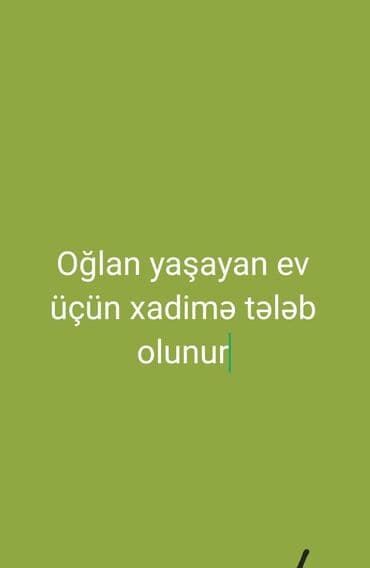 Xadimələr, təmizlikçilər: Xadimə tələb olunur, İstənilən yaş, 1 ildən az təcrübə, Dəyişən növbəli, Saatlıq ödəniş — 1