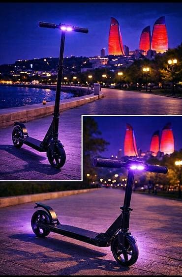 Skuter satılır 🛴 Sadə (elektriksiz) skuterdir. Yaxşı vəziyyətdədir