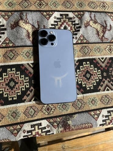 iphone 13 pro max qiymeti 2 ci el: IPhone 13 Pro Max, 128 GB, Göy, Face ID — 1