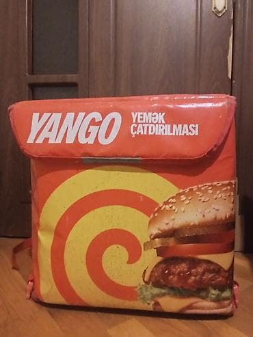 https:promo.bizon.az: Yango “Yemək Çatdırılması” termo çanta (kuryer bel çantası) - Rəng — 3
