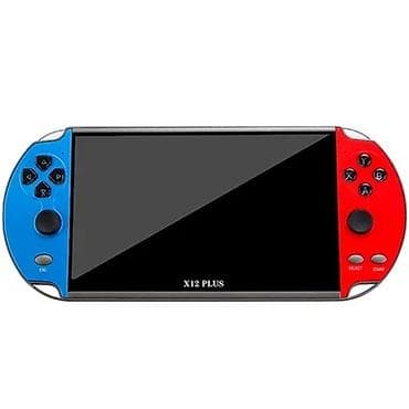 yupiter krosna aparati: X12 Plus portativ oyun konsolu - Rəng: iki tonlu (mavi/qırmızı — 8