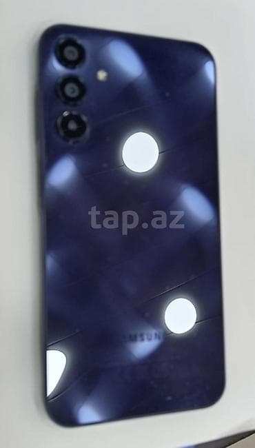 işlenmiş telfonlar: Samsung Galaxy A15, 256 GB, rəng - Mavi, Barmaq izi — 4