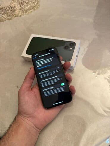 Audio: IPhone 13, Yaşıl, Face ID — 4