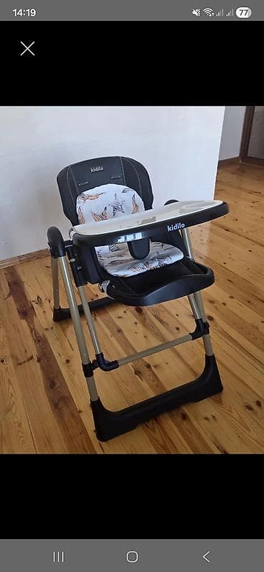 Kidilo uşaq yemək stolu və kreslosu - Yaş qrupu: körpələr və