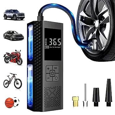 sport filter: Portativ hava kompressoru (təkər pompası) - Avtomobil, motosiklet — 1
