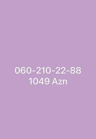Nömrə: ( 060 ) ( 2102288 )