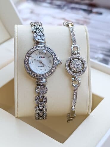 irshad telecom is saatlari: Yeni, Qol saatı, Timex, rəng - Ağ — 19