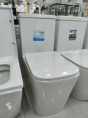 classo унитаз: Müasir dizaynlı monoblok unitaz - Brend: Classo (üst hissədə “10-year — 2