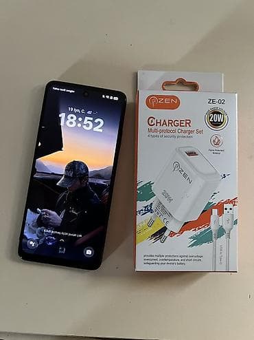oppo a31: Oppo A3x, 256 GB, rəng - Qəhvəyi, Barmaq izi, Face ID — 5