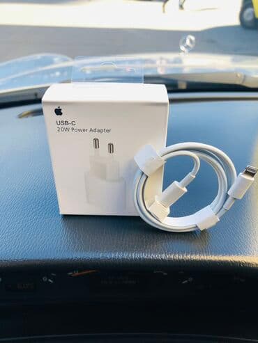 iphone x kabrolar: Iphone 14pro 20w adapter Orginal 20w iphone adapteri 35azn suretli — 1