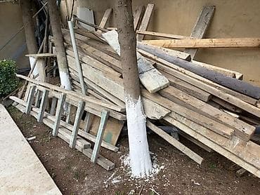 3 kub taxta satılır + 2 kozel, qarışığ ölçüdə, qara kat kimi istifadə