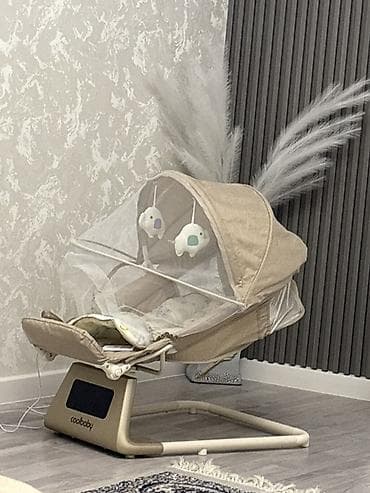 Oğlan və qız üçün, Beşik, Matras ilə, Yellənmə mexanizm ilə