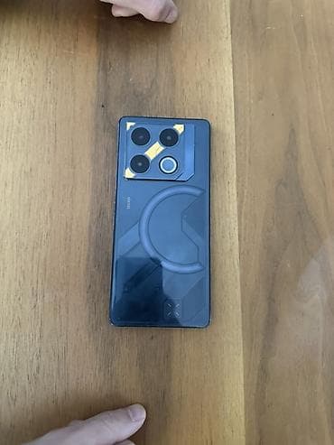 televizorlar ucuz: Tecno Pova 5 Pro, rəng - Qara, Barmaq izi — 1