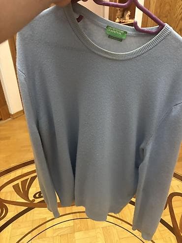alt geyimi: Sviter, Benetton, XL, rəng - Mavi — 1