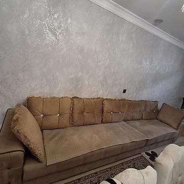 sade metbex mebelleri: Mətbəx və dəhliz mebeli dəsti + yumşaq mebel - Mətbəx mebeli: L — 4