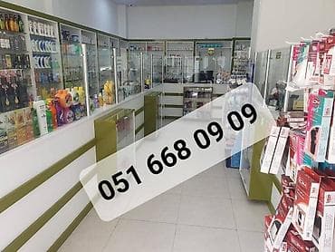 Apteklər üçün vitrinlərin yığılması