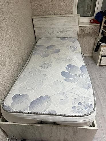 yorgan mitili: Təknəfərlik çarpayı, Bazalı, Matras ilə, Siyirməsiz — 1
