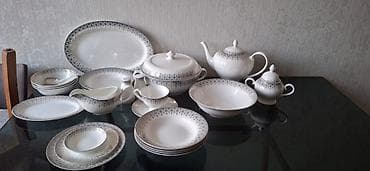 Nahar dəsti, rəng - Ağ, Keramika lalafo.az -da Nahar dəsti, rəng - Ağ, Keramika