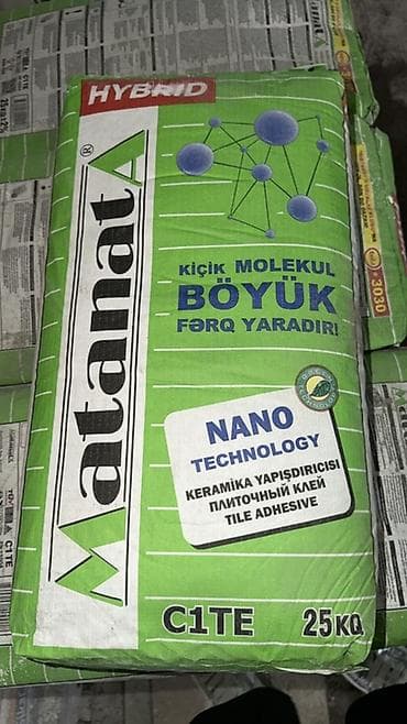 yataq ortukleri: Matanat A Hybrid keramik yapışdırıcısı – C1TE, 25 kq - Nano — 1