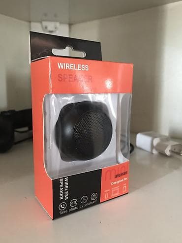 İşlənmiş Kolonka, Növ - Bluetooth, rəng - Qara