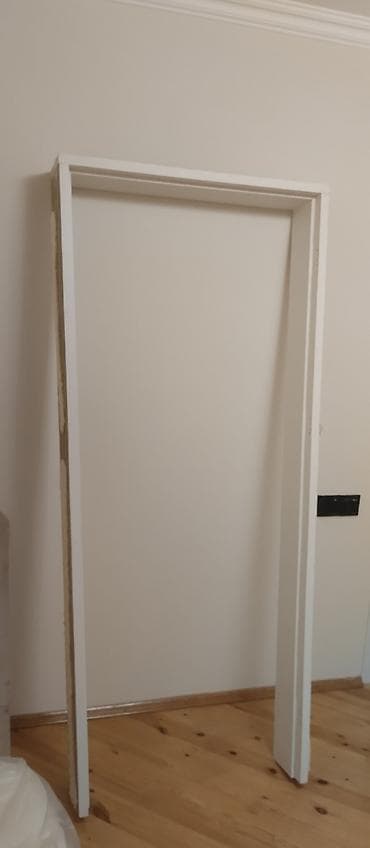 tarsofka boya: Ağ rəngli otaq qapısı - Material: taxta/MDF əsaslı, boyalı səth - — 6