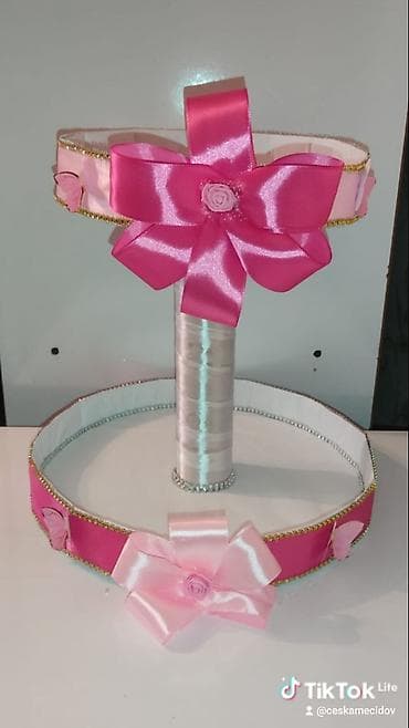 novruz bayrami xoncasi: Əl işi bəzəkli səbət və stendlər dəsti - Novruz temalı bəzək: milli — 2