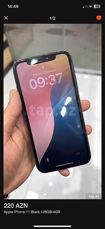 IPhone 11, 128 GB, Qara — 3