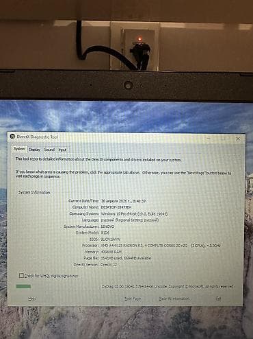 noutbuk ucuz: İşlənmiş Lenovo IdeaPad, 15.6 ", AMD A4, 256 GB, Ödənişli çatdırılma — 6