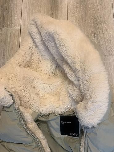 Qadın geyimləri: Zolla qadın qış kurtkası - Model: Outerwear, ölçü XS - Rəng: açıq — 3