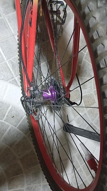 Dağ velosipedləri: GTR-359 dağ velosipedi - Çərçivə: GTR-359, alüminium, sarı-qırmızı — 2