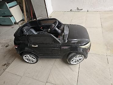 xrom şarlar: Uşaq üçün elektrikli miniatür maşın – şəhər krossover üslubunda, qara — 3