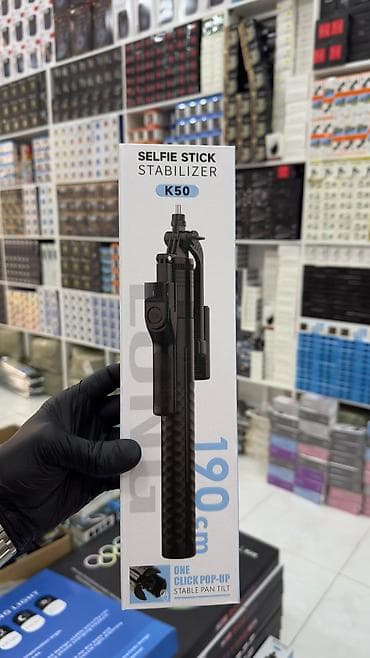 Штативы для телефона: Məhsul: 3366 Tripod + K50 Selfie Stick Stabilizer - 3366 Tripod: - — 2