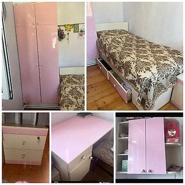 uşaq ucun divan: Uşaq yataq mebeli 700 Azn satılır.Matras verilir.Ünvan Hovsan — 1
