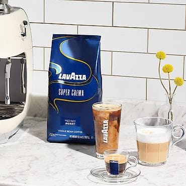 Lavazza Super Crema – qəhvə Coffee dənələri, 1 kq — 2