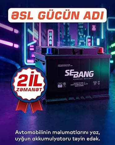 " AKKUMULYATOR MƏRKƏZİ " Bütün Ölçülər mövcuddur.🙏👍✅ •Ünvan: * Bakı