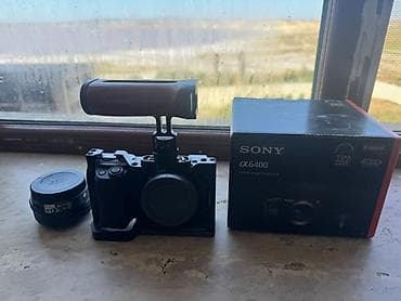 SONY A6400 Tam hazır vəziyyətdə probegi 32k dır. 1ci əldən özümdə olub — 1