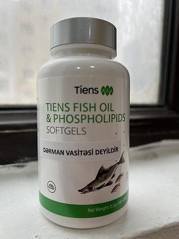 pilot 65 parfum: Tiens Fish Oil & Phospholipids Softgels - Brend: Tiens - Məhsul — 1