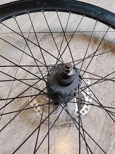 velosiped diskleri: Üçqat (möhkəm və dözümlü ) velosiped diski satıram. Ölcüleri 26. Qabağ — 4