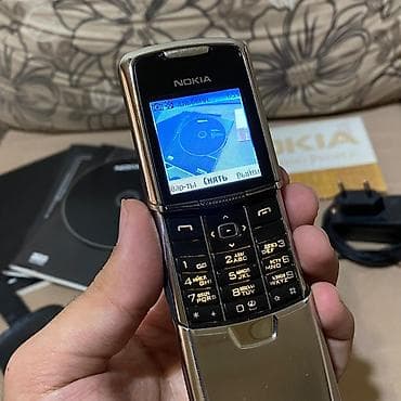 нокиа 8910i купить: Nokia rəng - Gümüşü, Düyməli — 10