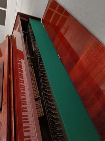 Lüğətlər: Akkustik piano – şaquli model (upright). Gövdə parlaq cilalı tünd — 7