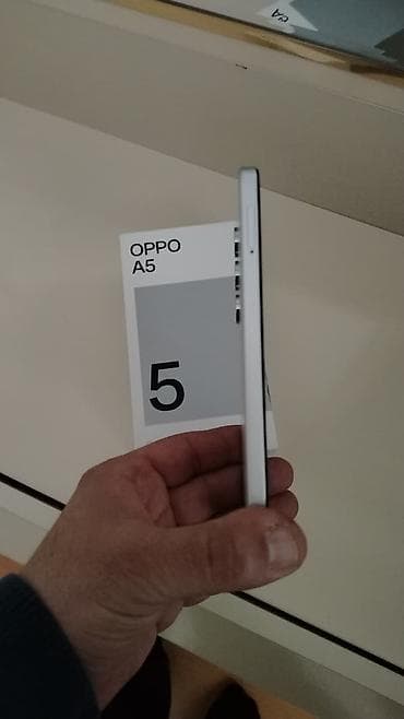 ag ekran: Oppo A5, 256 GB, rəng - Ağ, Sensor, Barmaq izi, İki sim kartlı — 3