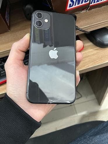 irşad iphone 15: IPhone 11, 64 GB, Qara, Face ID — 1