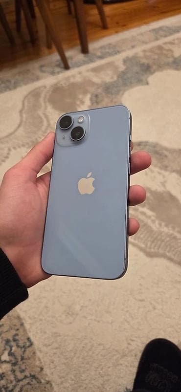 Mobil telefon və aksesuarlar: IPhone 14, 128 GB, Mavi, Face ID — 7