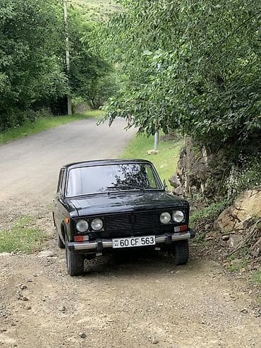 VAZ 2106, qara rəng, sedan kuzov. Xarici görünüş və optika: - Klassik — 2