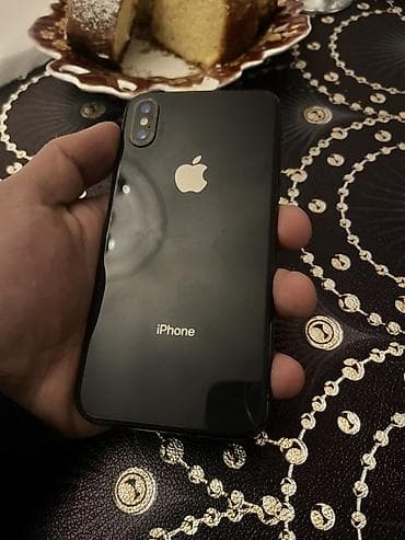 IPhone X, 64 GB, Qara, Face ID